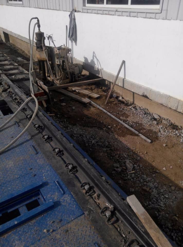 霍山注浆治理铁路高路基沉陷病害